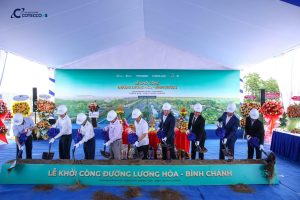 Le khoi cong du an duong Luong Hoa Binh Chanh 2